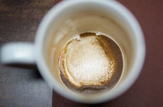 Как легко и просто отмыть кружку от кофейных и чайных разводов